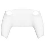 eXtremeRate White Custom Back Housing Bottom Shell Compatible with ps5 Controller, Replacement Back Shell Cover Compatible with ps5 Controller - DPFP3008