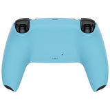 eXtremeRate Heaven Blue Custom Back Housing Bottom Shell Compatible with ps5 Controller, Replacement Back Shell Cover Compatible with ps5 Controller - DPFP3019