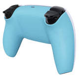 eXtremeRate Heaven Blue Custom Back Housing Bottom Shell Compatible with ps5 Controller, Replacement Back Shell Cover Compatible with ps5 Controller - DPFP3019
