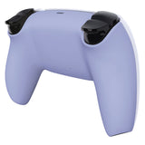 eXtremeRate Light Violet Custom Back Housing Bottom Shell Compatible with ps5 Controller, Replacement Back Shell Cover Compatible with ps5 Controller - DPFP3010