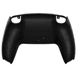 eXtremeRate Textured Black Custom Back Housing Bottom Shell Compatible with ps5 Controller, Replacement Back Shell Cover Compatible with ps5 Controller - DPFP3013