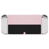 eXtremeRate Cherry Blossoms Pink Console Back Plate DIY Replacement Housing Shell Case for Nintendo Switch OLED Console – JoyCon Shell & Kickstand NOT Included - BNSOP3003