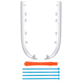 eXtremeRate Replacement Decorative Strips for Joycon 2 of Nintendo Switch 2 - Clear - CULNTM006