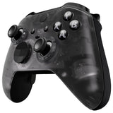 eXtremeRate Replacement Front Housing Shell Case for Xbox One Elite Series 2 & Elite 2 Core Controller (Model 1797) - Clear Black - ELM508