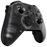 eXtremeRate Replacement Front Housing Shell Case for Xbox One Elite Series 2 & Elite 2 Core Controller (Model 1797) - Clear Black - ELM508