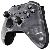 eXtremeRate Replacement Front Housing Shell Case for Xbox One Elite Series 2 & Elite 2 Core Controller (Model 1797) - Transparent Clear - ELM503