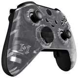 eXtremeRate Replacement Front Housing Shell Case for Xbox One Elite Series 2 & Elite 2 Core Controller (Model 1797) - Transparent Clear - ELM503