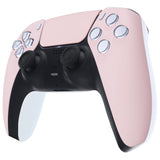 eXtremeRate Cherry Blossoms Pink Touchpad Front Housing Shell Compatible with ps5 Controller BDM-010/020/030/040/050, DIY Replacement Shell Custom Touch Pad Cover Faceplate Compatible with ps5 Controller - ZPFP3012G3