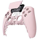 eXtremeRate Cherry Blossoms Pink Touchpad Front Housing Shell Compatible with ps5 Controller BDM-010/020/030/040/050, DIY Replacement Shell Custom Touch Pad Cover Faceplate Compatible with ps5 Controller - ZPFP3012G3