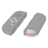 eXtremeRate Cherry Blossoms Pink Replacement ABXY Direction Keys SR SL L R ZR ZL Trigger Buttons Springs, Full Set Buttons Repair Kits with Tools for NS Switch JoyCon & OLED JoyCon - JoyCon Shell NOT Included - AJ206