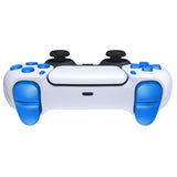 eXtremeRate Replacement D-pad R1 L1 R2 L2 Triggers Share Options Face Buttons, Blue Full Set Buttons Compatible with ps5 Controller BDM-010 & BDM-020 - JPF1005G2
