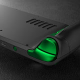 eXtremeRate Chrome Green Replacement Full Set Buttons for Steam Deck LCD - JESDD003