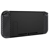 eXtremeRate Graphite Carbon Fiber Handheld Controller Housing with Buttons, DIY Replacement Shell Case for NS Switch JoyCon & OLED JoyCon – Joycon and Console NOT Included - CS209