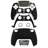 Full Set Housing Shell with Action Buttons Touchpad Cover, SFC SNES Classic EU Replacement Decorative Trim Shell Front Back Plates Compatible with ps5 Controller BDM-010/020/030/040/050 - QPFT1001G3