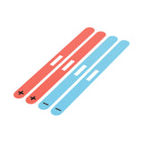 eXtremeRate Side Rail Slot Sticker for Nintendo Switch 2 Console - Blue & Orange - DDBNT198