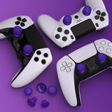 eXtremeRate ThumbsGear V3 Interchangeable Ergonomic Thumbsticks for PS5 Edge & PS5 & PS4 Controller - Purple - NNFPFM005