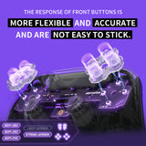 eXtremeRate Strong Version Whole Clicky Kit V2 for PS5 Controller BDM-040/050/060 Shoulder Face Buttons, Micro Switch L2R2 Clicky Hair Trigger Kit and Tactile L1R1 Face Buttons Mouse Click for PS5 Controller - PFMD017V2