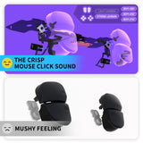 eXtremeRate Strong Version Whole Clicky Kit V2 for PS5 Controller BDM-040/050/060 Shoulder Face Buttons, Micro Switch L2R2 Clicky Hair Trigger Kit and Tactile L1R1 Face Buttons Mouse Click for PS5 Controller - PFMD017V2