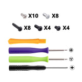 eXtremeRate Pink Firefly LED Tuning Kit for NS Switch Joycons Dock NS Joycon SL SR Buttons Ribbon Flex Cable Indicate Power LED-Joycons Dock NOT Included - NSLED006
