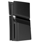eXtremeRate eXcover Replacement Top Bottom Cover Side Panel with Cooling Vent for PS5 Slim Disc Edition Console - Black - APSPFM001