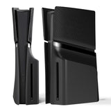 eXtremeRate eXcover Replacement Top Bottom Cover Side Panel with Cooling Vent for PS5 Slim Disc Edition Console - Black - APSPFM001