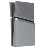 eXtremeRate eXcover Replacement Top Bottom Cover Side Panel with Cooling Vent for PS5 Slim Digital Edition Console - New Hope Gray - SWRPFM003