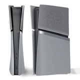 eXtremeRate eXcover Replacement Top Bottom Cover Side Panel with Cooling Vent for PS5 Slim Digital Edition Console - New Hope Gray - SWRPFM003