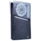 eXtremeRate eXcover Replacement Top Bottom Cover Side Panel with Cooling Vent for PS5 Slim Digital Edition Console - Clear Ice Blue - SWRPFM002