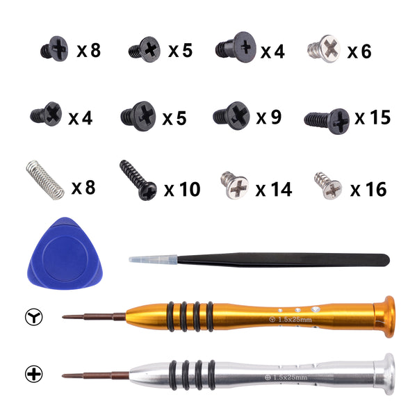 eXtremeRate Cross Screwdriver Set Opening Tools Repair Kits for