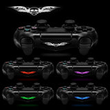 eXtremeRate 60 Pcs Game Theme Lightbar Stickers for PS4 - ZGCLS0001