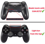 eXtremeRate Solid White Thumbsticks Buttons for PS4 Pro Slim Controller CUH-ZCT2 JDM-040 JDM-050 JDM-055 - SP4J0107