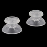 eXtremeRate Clear Custom Thumbsticks Analog Stick Part for PS4 Controll - P4J0116