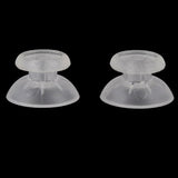 eXtremeRate Clear Custom Thumbsticks Analog Stick Part for PS4 Controll - P4J0116