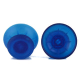eXtremeRate Clear Blue Custom Thumbsticks Analog Stick Part for PS4 Controll - P4J0112Q