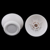 eXtremeRate Solid White Analog Thumbsticks Buttons Repair for PS4 Controller - P4J0110Q