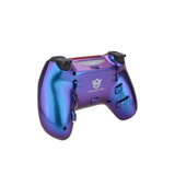 eXtremeRate Chameleon Purple Blue Glossy Custom Remap Elite Controller for Video Game- SP4CP01