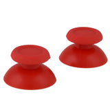 eXtremeRate Solid Red Analog Thumbsticks Buttons Repair for PS4 Controller - P4J0101
