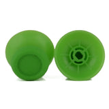 eXtremeRate Solid Green Analog Thumbsticks Buttons Repair for PS4 Controller - P4J0103