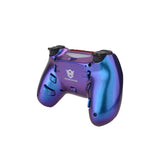 eXtremeRate Chameleon Purple Blue Glossy Custom Remap Elite Controller for Video Game- SP4CP01