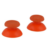 eXtremeRate Solid Orange Analog Thumbsticks Buttons Repair for PS4 Controller - P4J0102