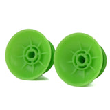 eXtremeRate Solid Green Analog Thumbsticks Buttons Repair for PS4 Controller - P4J0103