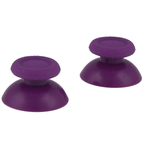 eXtremeRate Solid Purple Analog Thumbsticks Buttons Repair for PS4 Controller - P4J0107