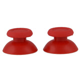 eXtremeRate Solid Red Analog Thumbsticks Buttons Repair for PS4 Controller - P4J0101