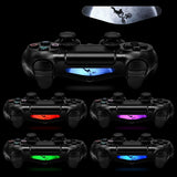 eXtremeRate 30pcs Custom Pattern Design Light Bar Decals for PS4- GCLS0037