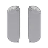 eXtremeRate Transparent Clear Replacement ABXY Direction Keys SR SL L R ZR ZL Trigger Buttons Springs, Full Set Buttons Repair Kits with Tools for NS Switch JoyCon & OLED JoyCon - JoyCon Shell NOT Included - AJ104