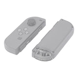 eXtremeRate Transparent Clear Replacement ABXY Direction Keys SR SL L R ZR ZL Trigger Buttons Springs, Full Set Buttons Repair Kits with Tools for NS Switch JoyCon & OLED JoyCon - JoyCon Shell NOT Included - AJ104