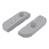 eXtremeRate Transparent Clear Replacement ABXY Direction Keys SR SL L R ZR ZL Trigger Buttons Springs, Full Set Buttons Repair Kits with Tools for NS Switch JoyCon & OLED JoyCon - JoyCon Shell NOT Included - AJ104