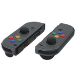 eXtremeRate Replacement DIY Colorful ABXY Buttons Directions Keys Repair Kits with Tools for NS Switch JoyCon & OLED JoyCon - JoyCon Shell NOT Included - AJ109