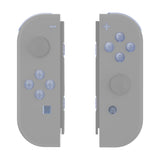 eXtremeRate Glacier Blue Replacement DIY Colorful ABXY Buttons Directions Keys Repair Kits with Tools for NS Switch JoyCon & OLED JoyCon - JoyCon Shell NOT Included - AJ113