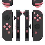 eXtremeRate Cherry Pink Replacement DIY Colorful ABXY Buttons Directions Keys Repair Kits with Tools for NS Switch JoyCon & OLED JoyCon - JoyCon Shell NOT Included - AJ114